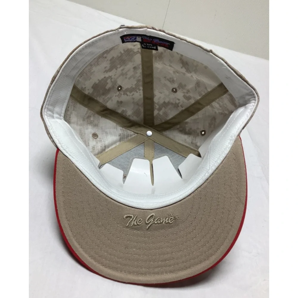 New Woodward Grange Eagles Fitted Baseball Cap Size 7 3/8 The Game Digital came
